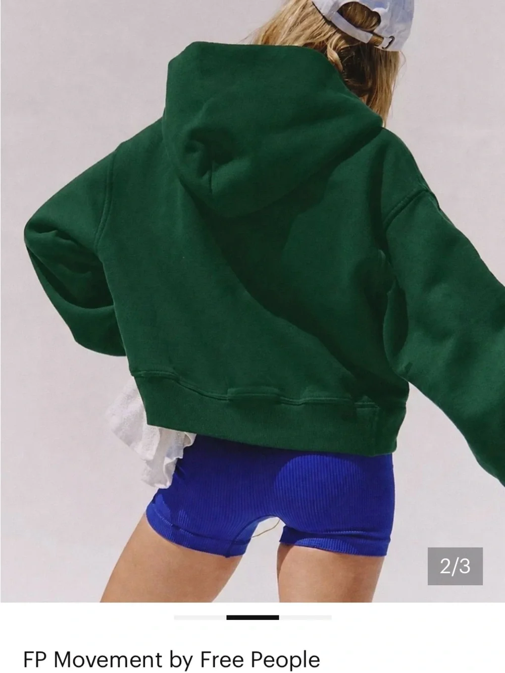 Cut above zip up hoodie Free People